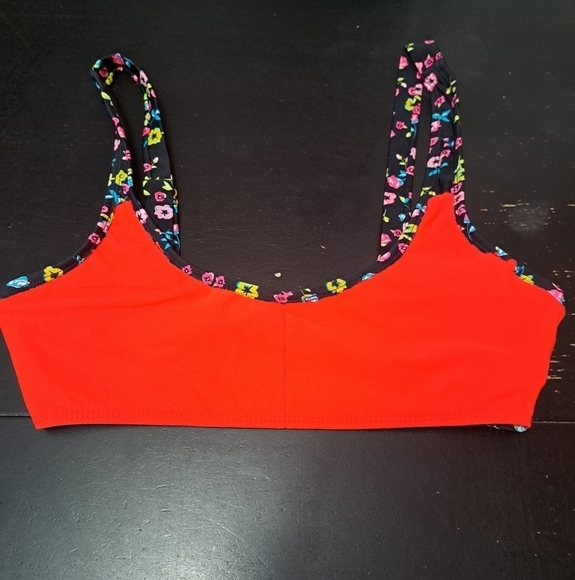 CYN LUCA Two Piece Floral Swim Suit    Size L - Picture 2 of 6